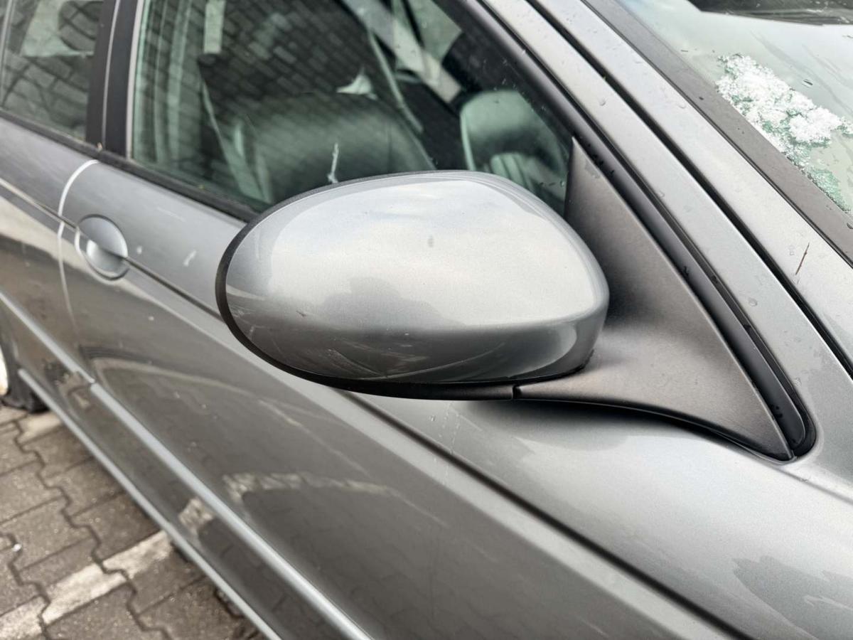 Jaguar X-Type original Au&szlig;enspiegel rechts elektrisch verstellbar LHK Quartzgrau Bj.2006